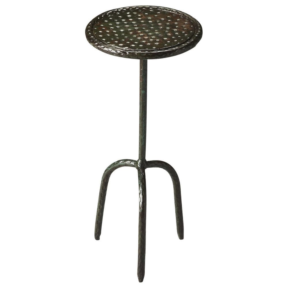 Accent Table Butler Founders Iron Industrial Style