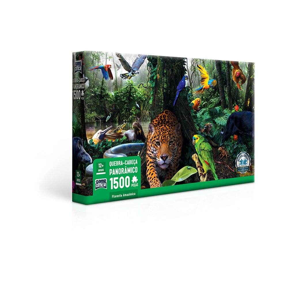 Quebra-Cabeça Floresta Amazônica 1500 Pçs