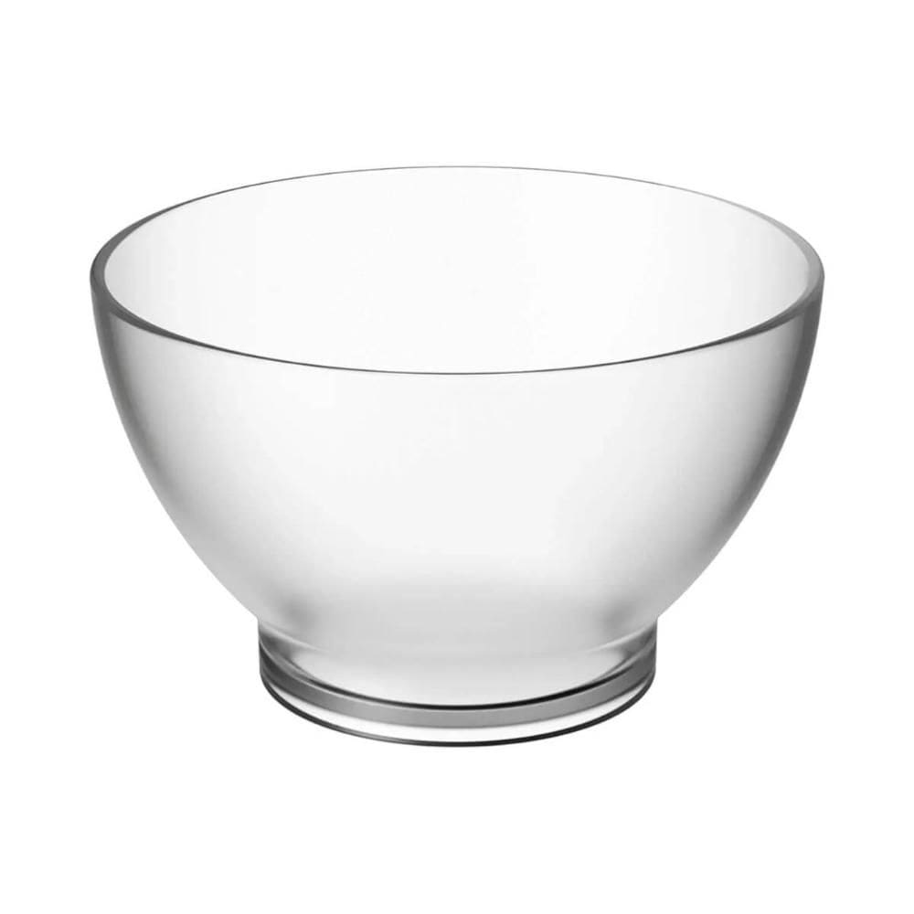 Bowl 500ml Tigela de Plástico Cumbuca Transparente Sobremesa Açaí Petiscos Coza