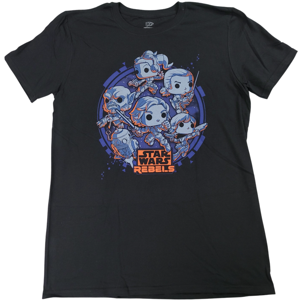 Camiseta Star Wars Rebels Funko Pop Unissex Algodao - Tam G
