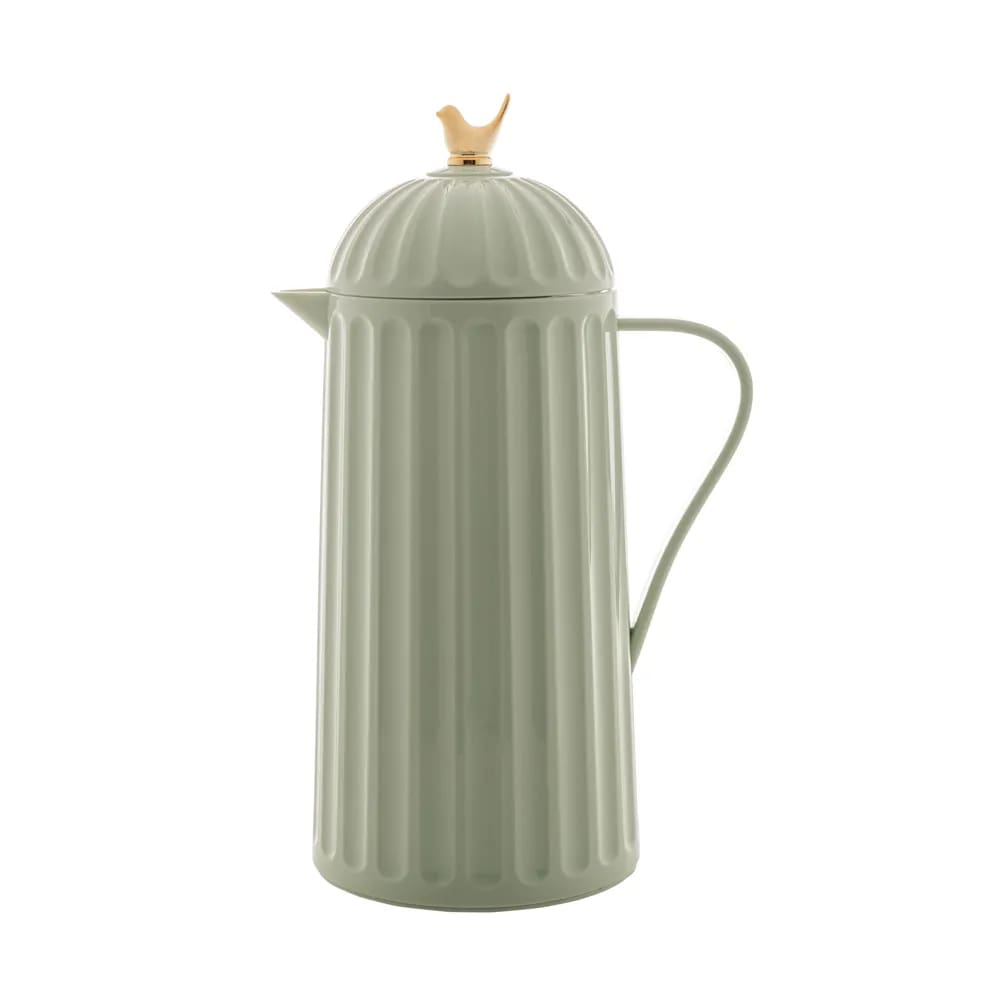 Garrafa Térmica Café Chá Wolff Bird Plástico Menta 600ml