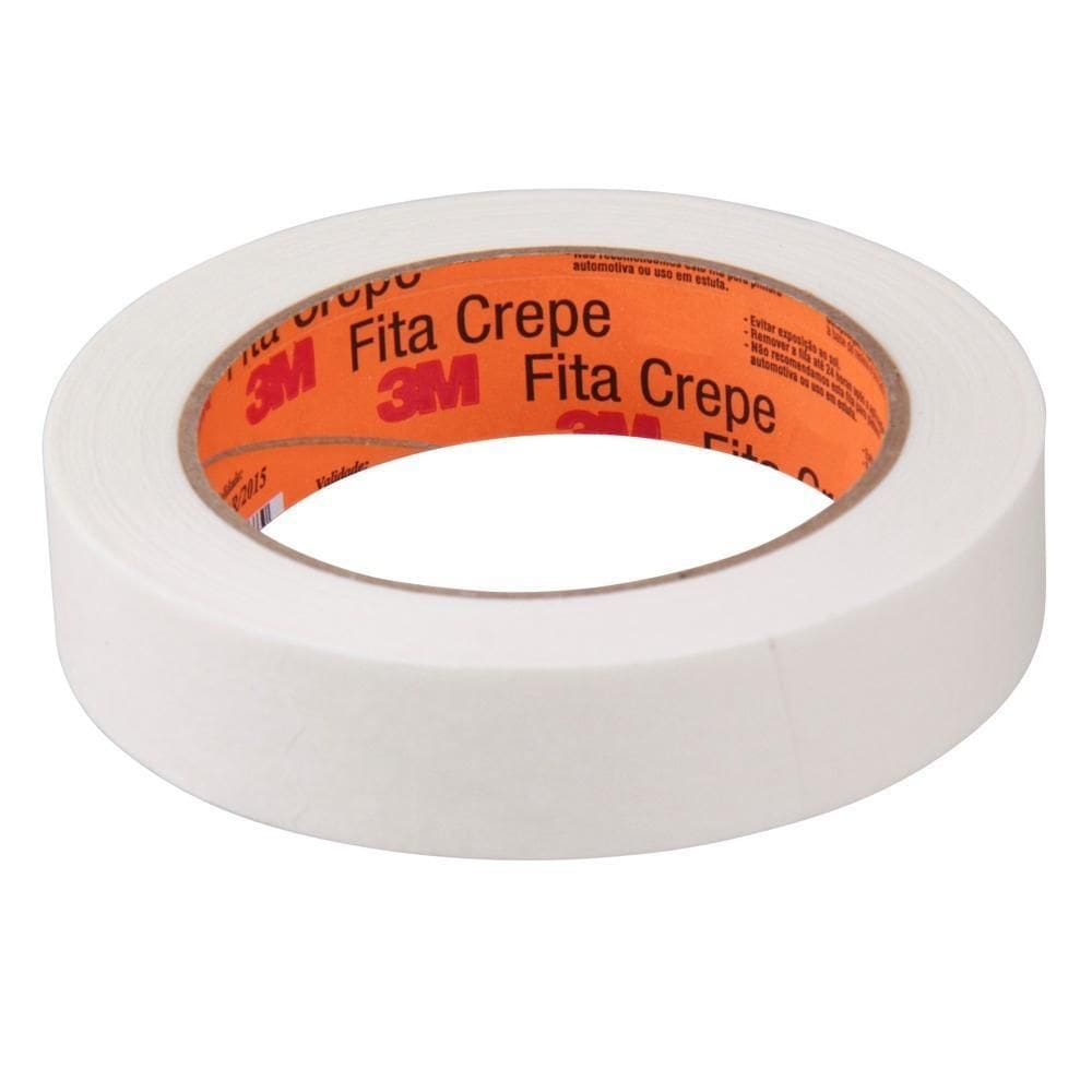 Fita Crepe 3M Para Uso Geral 18X50 Metros