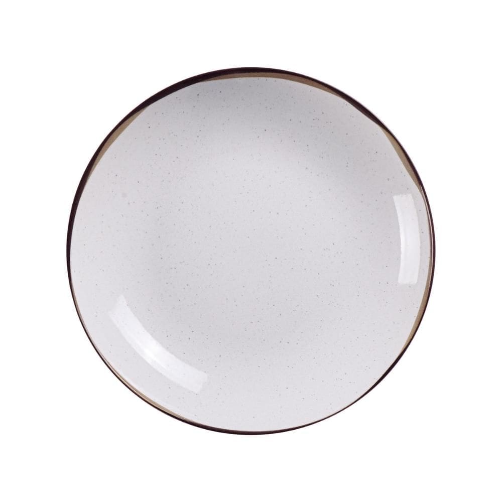Prato Fundo em Porcelana Canyon Decorada 21 cm Tramontina