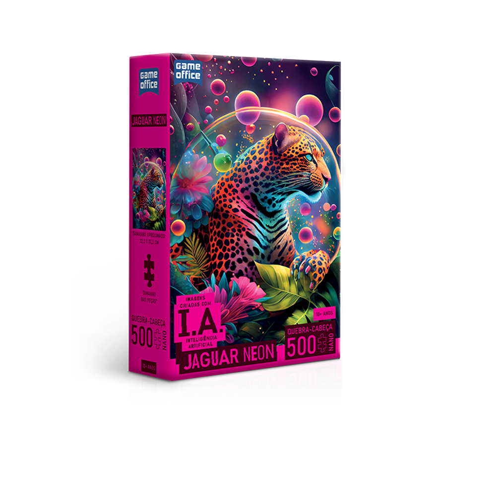 Quebra-Cabeça Jaguar Neon
