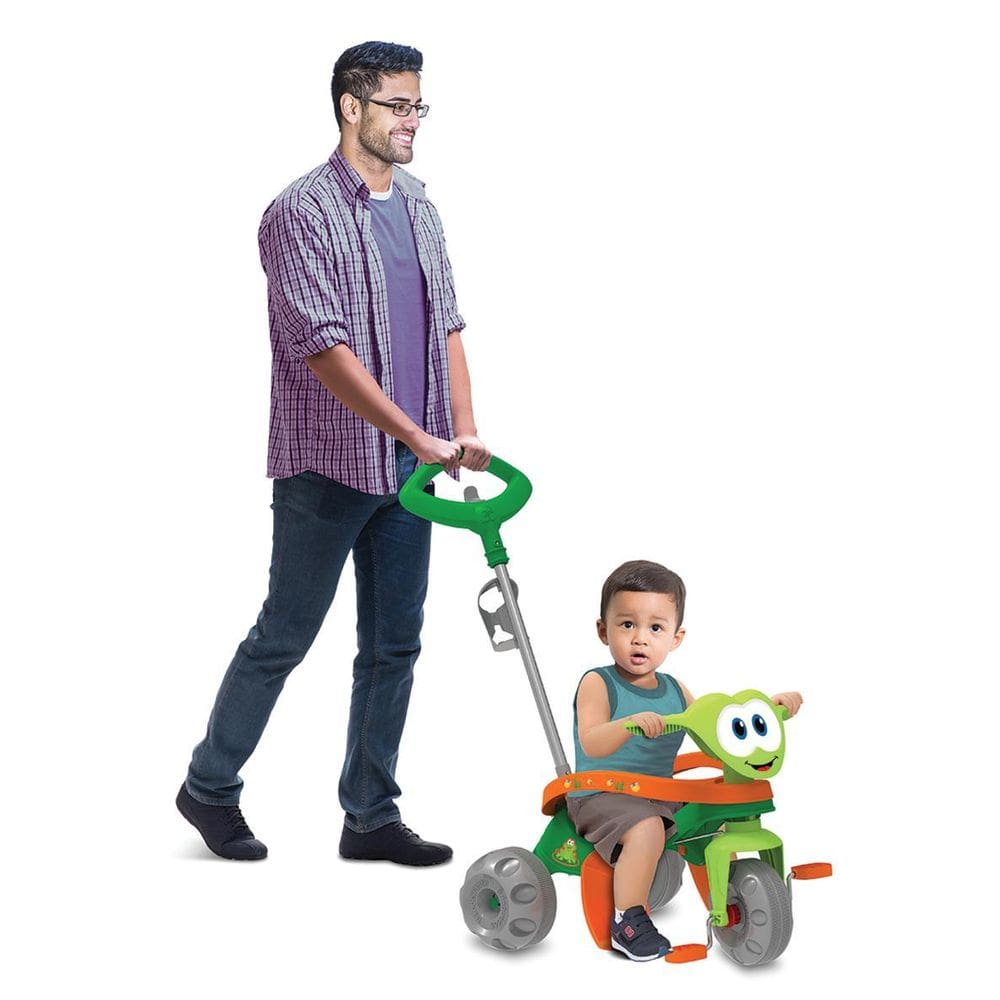 Triciclo Zootico Passeio & Pedal Bandeirante 734 Verde