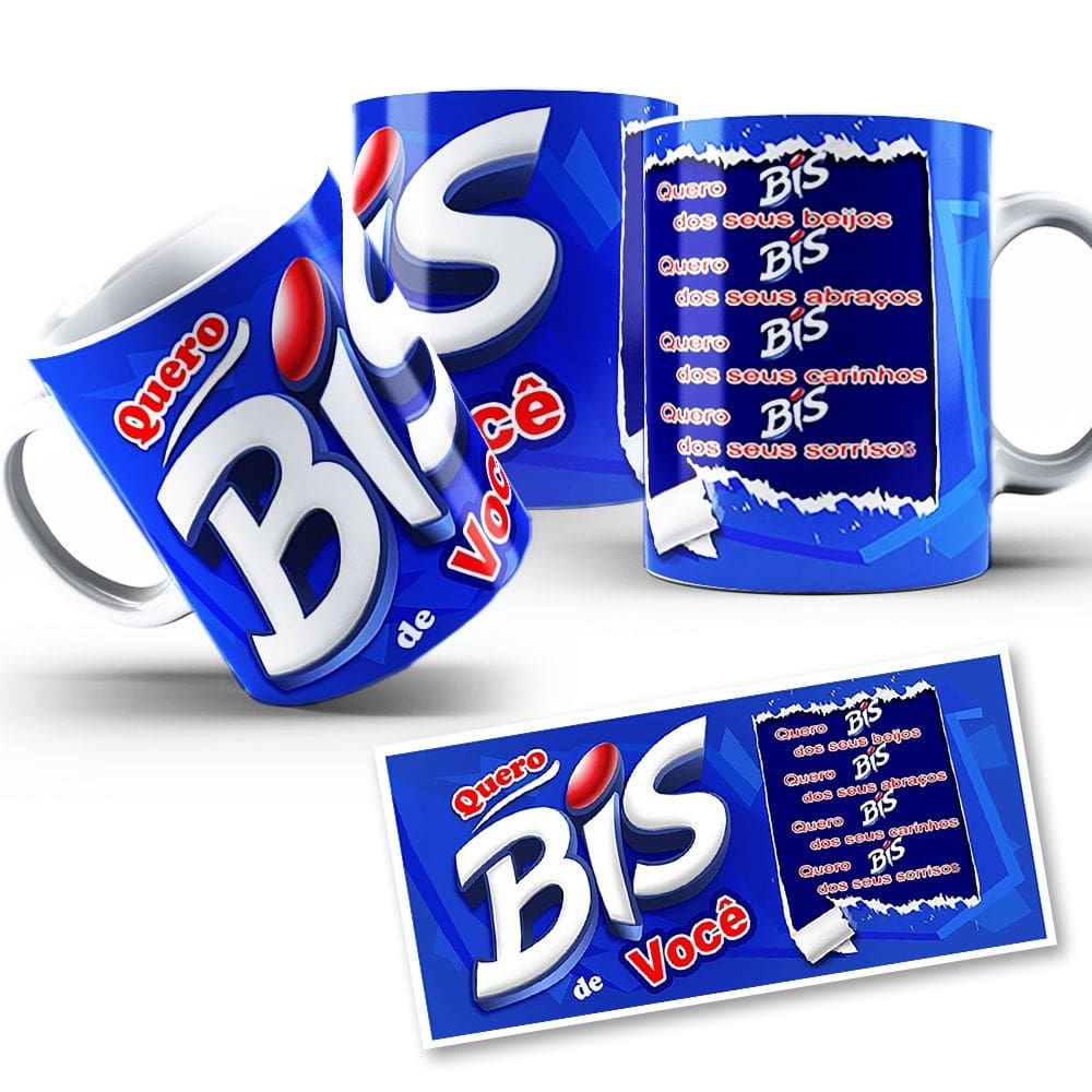 Caneca Quero Bis de Você Presente para Alguém Especial 325ml
