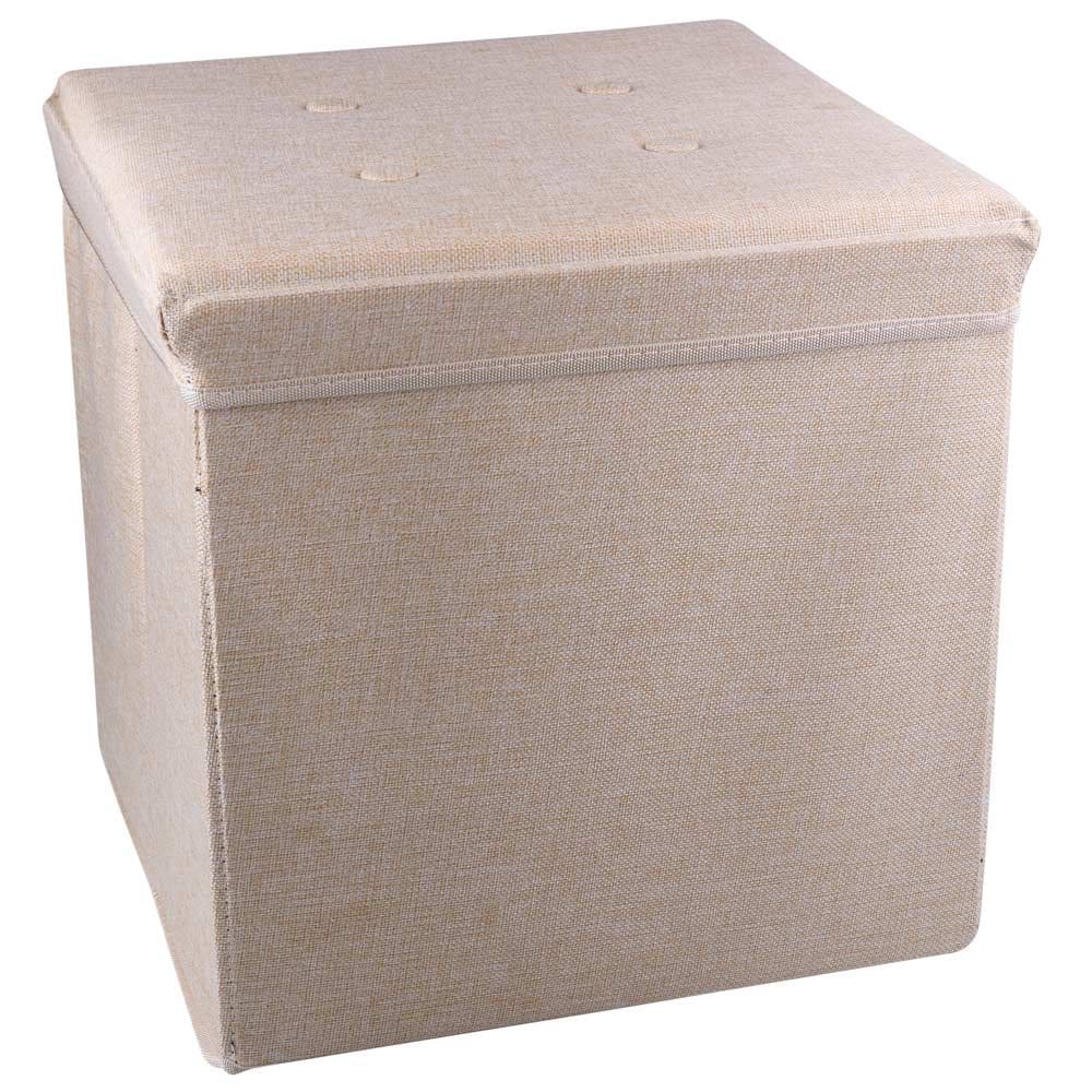 Puff Organizador/Decorativo Cazza Square 38cm - Item Variado