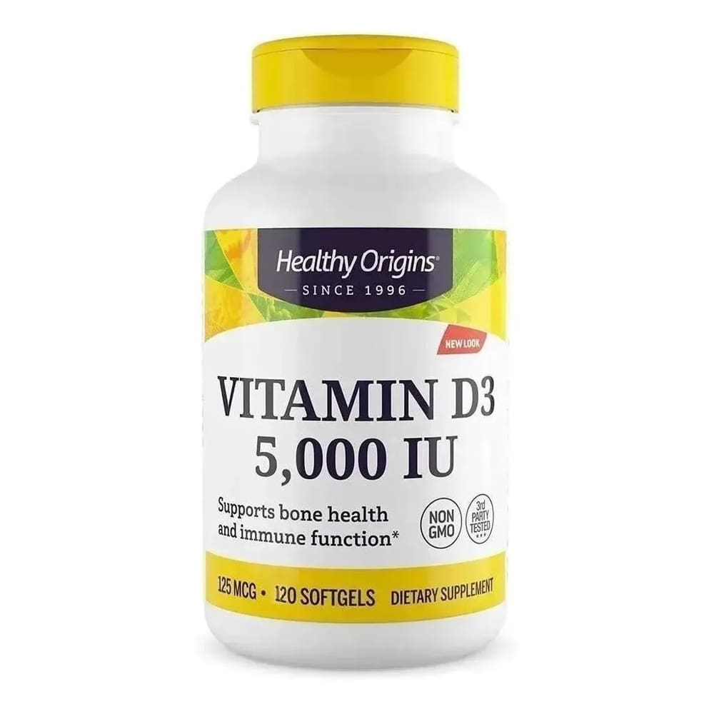 Vtaimina d3 5.000ui 125mcg (120 Solftgels) Healt Origs