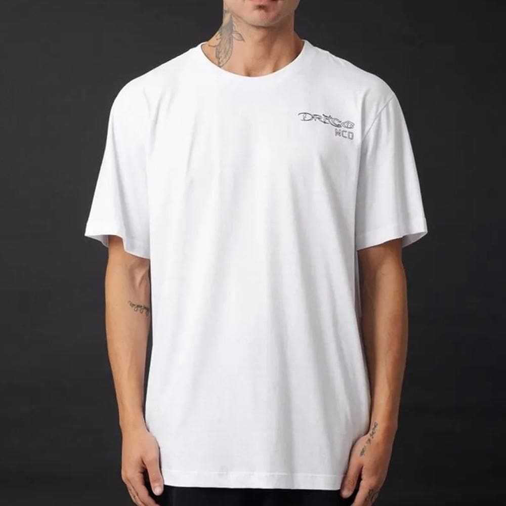 Camiseta MCD Dragão Serpente WT25 Masculina Branco