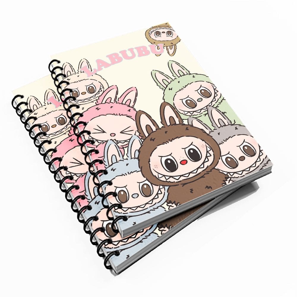 10 Cadernetas Infantil 48 fls Labubu mod. 2