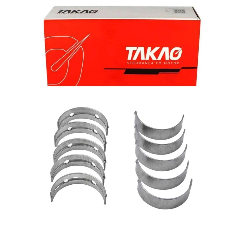 Bronzina De Mancal (Jg) Twingo 1.2 8V 1994 A 1998 / R19 1.6 8V 1994 A 1998 / Clio 1.6 8V 1994 A 1998 / Express 1.6 8V 1998 A 2000 - Takao Bcre12Std