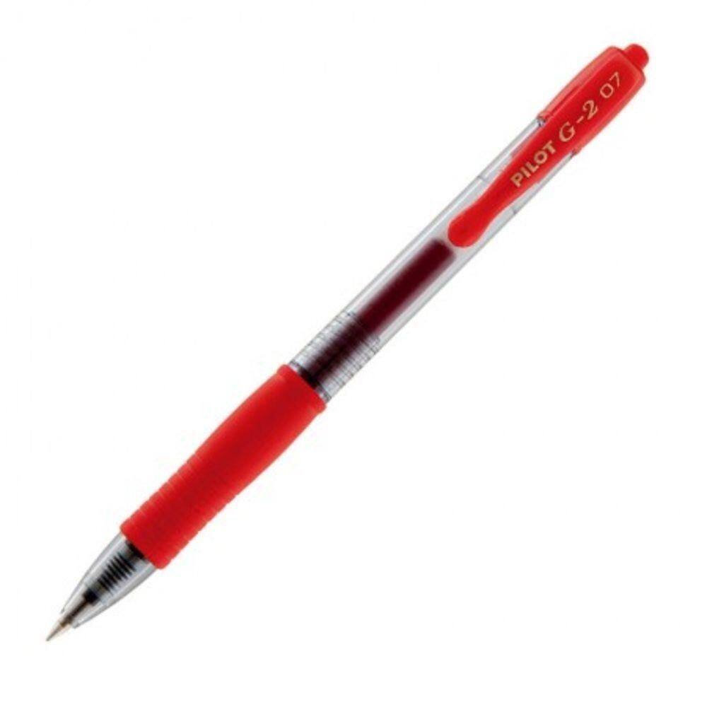Caneta Esferográfica 0.7mm G2 Vermelha - Pilot Caneta Esferográfica 0.7mm GZ Vermelha - Pilot