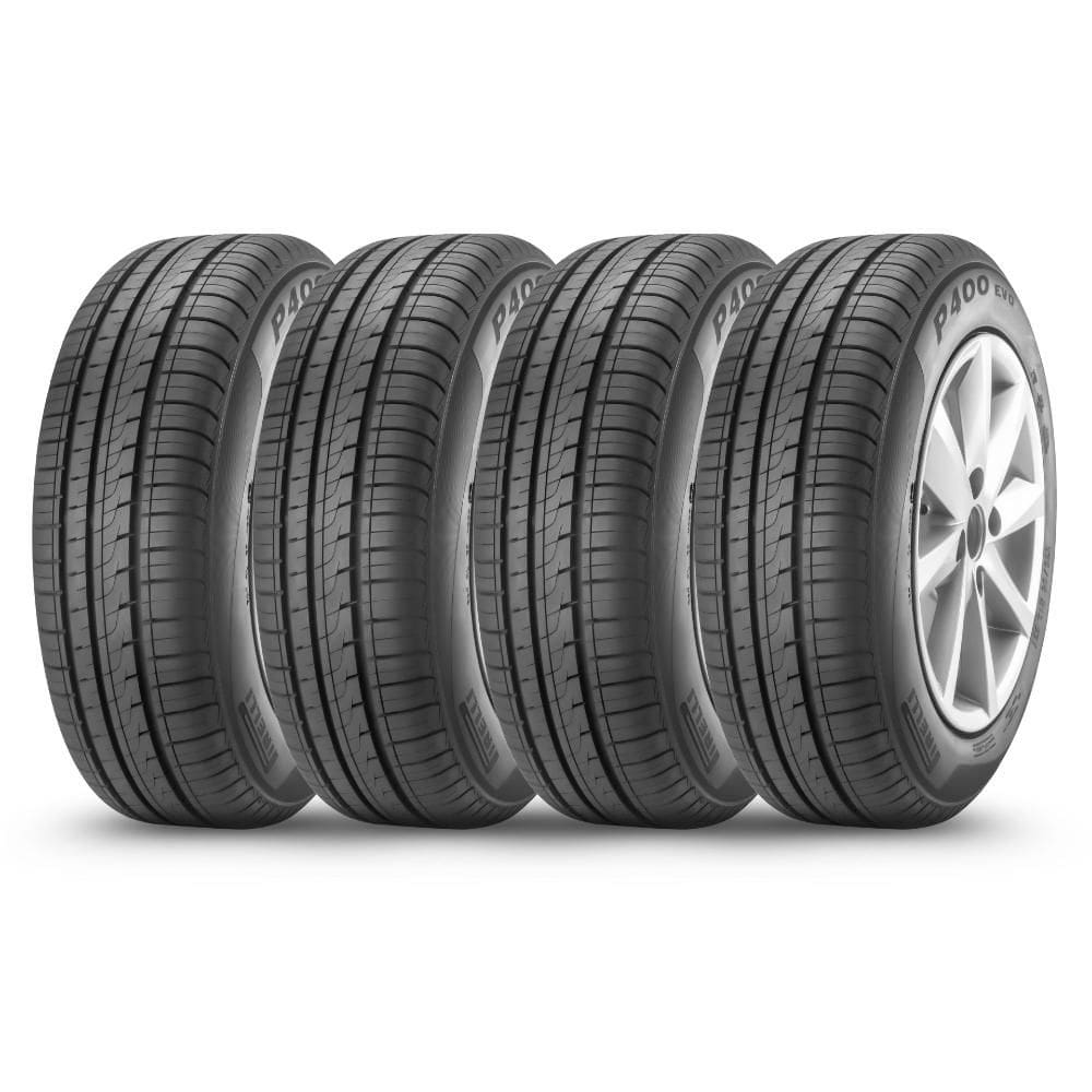 Pneu Aro 15 Pirelli P400 Evo 185/60R15 84H- 4 Unidades