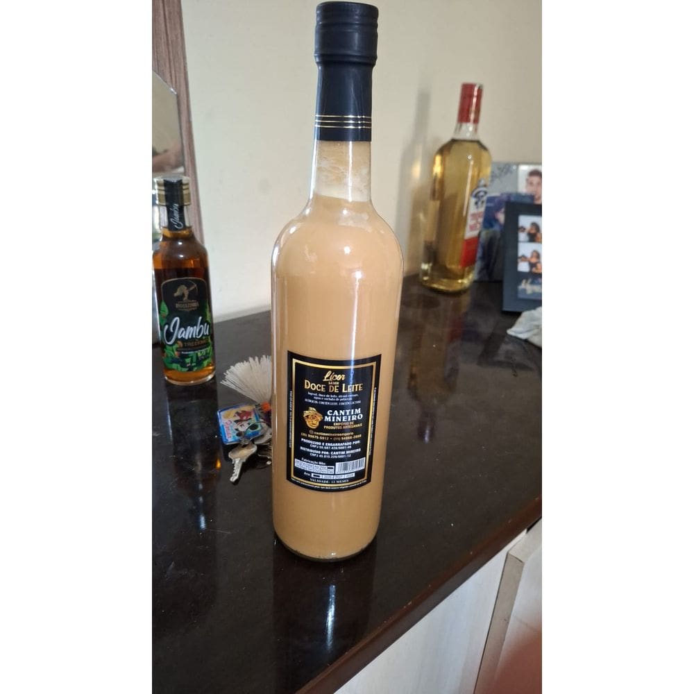 Licor De doce de Leite Cantim Mineiro 750ml
