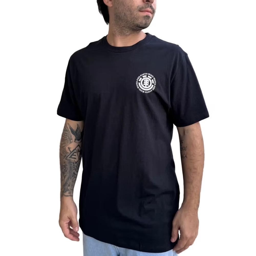 Camiseta Element Seal BP WT25 Masculina Preto