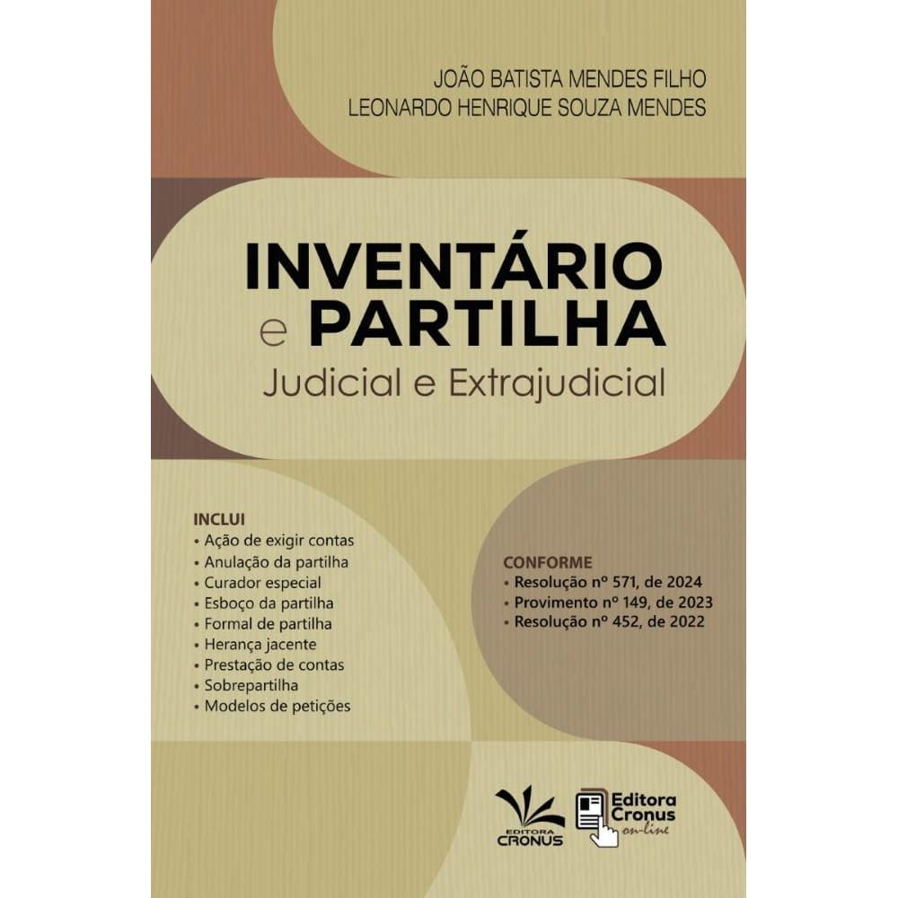 Inventário E Partilha Judicial E Extrajudicial
