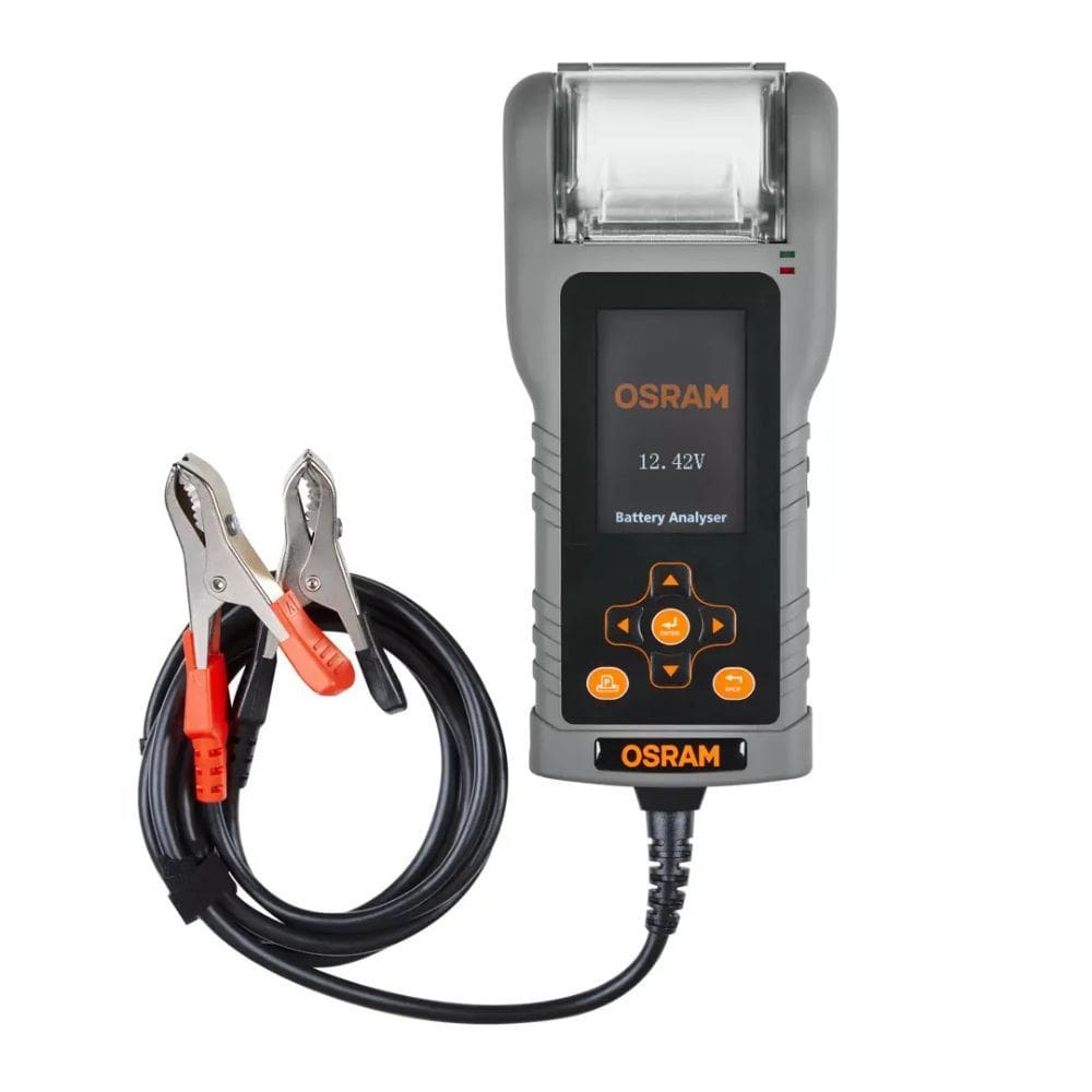 Testador de Bateria Profissional 12/24V Osram OBAG900