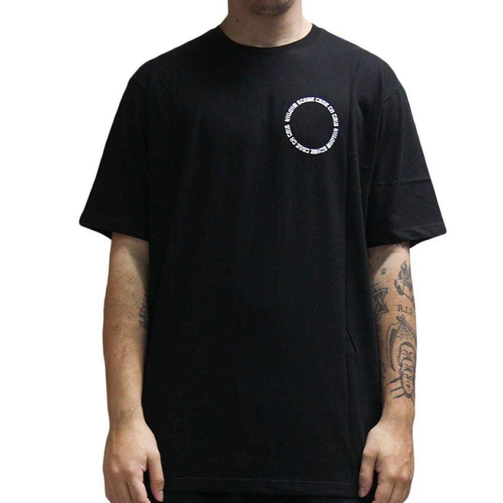 Camiseta Volcom Cylinderz WT25 Masculina Preto