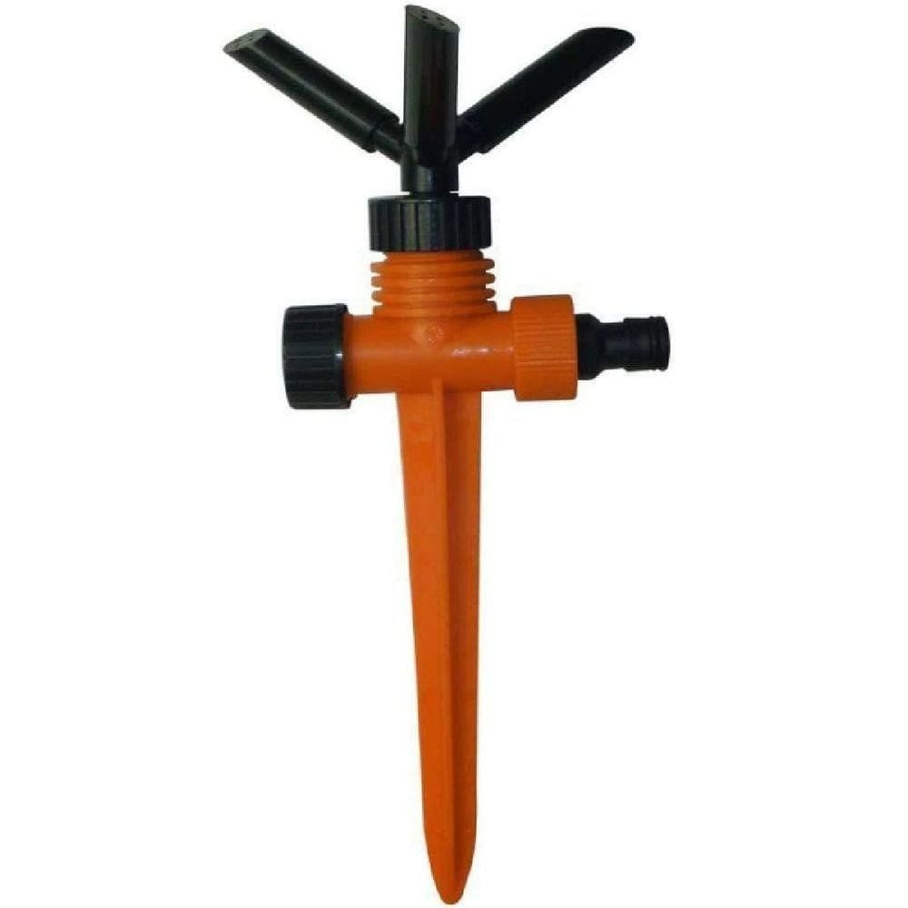Irrigador Jardim Giratório Espiga 1/2 Engate Rápido Famastil