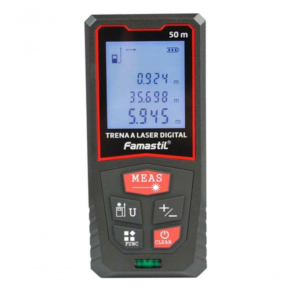 Trena Laser Digital 100m Profissional Com Cordão Famastil