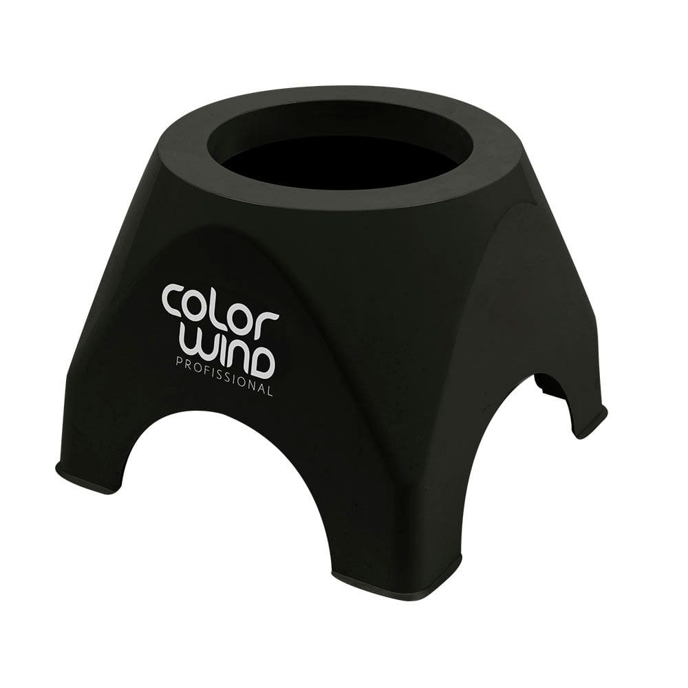 Suporte de Mesa Preto para Secador de Cabelo - Santa Clara