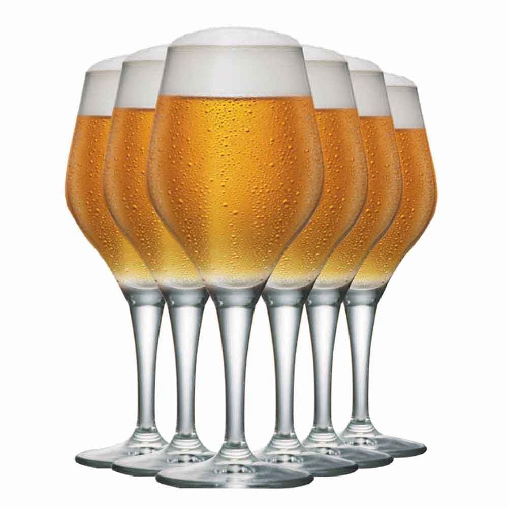 Taça de Cerveja Beer Sommelier Cristal 615ml 6 Pcs