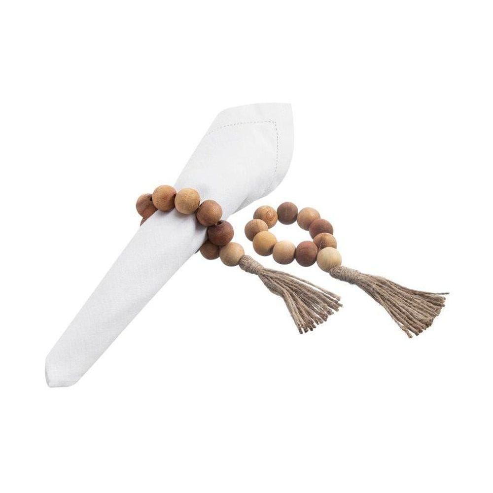 Jogo de Argola de Guardanapo Home Style Beads