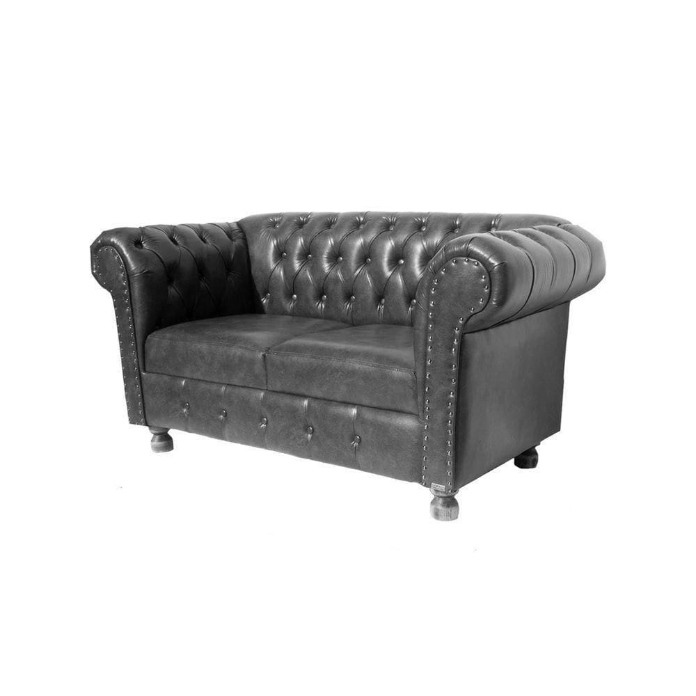 Sofá 2 Lugares Namoradeira Chesterfield Duque