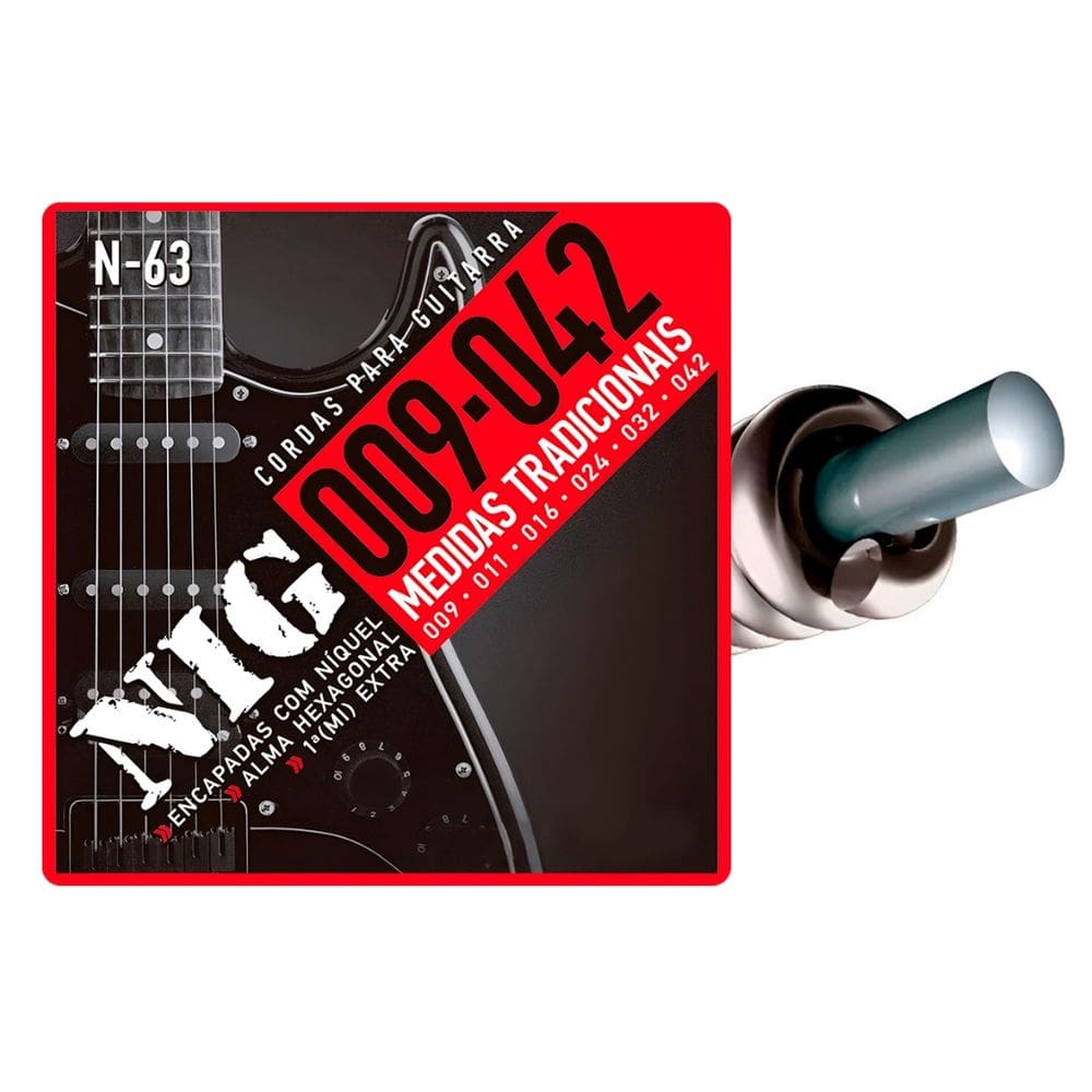 Encordoamento P/ Guitarra Nig (0.09) N-63
