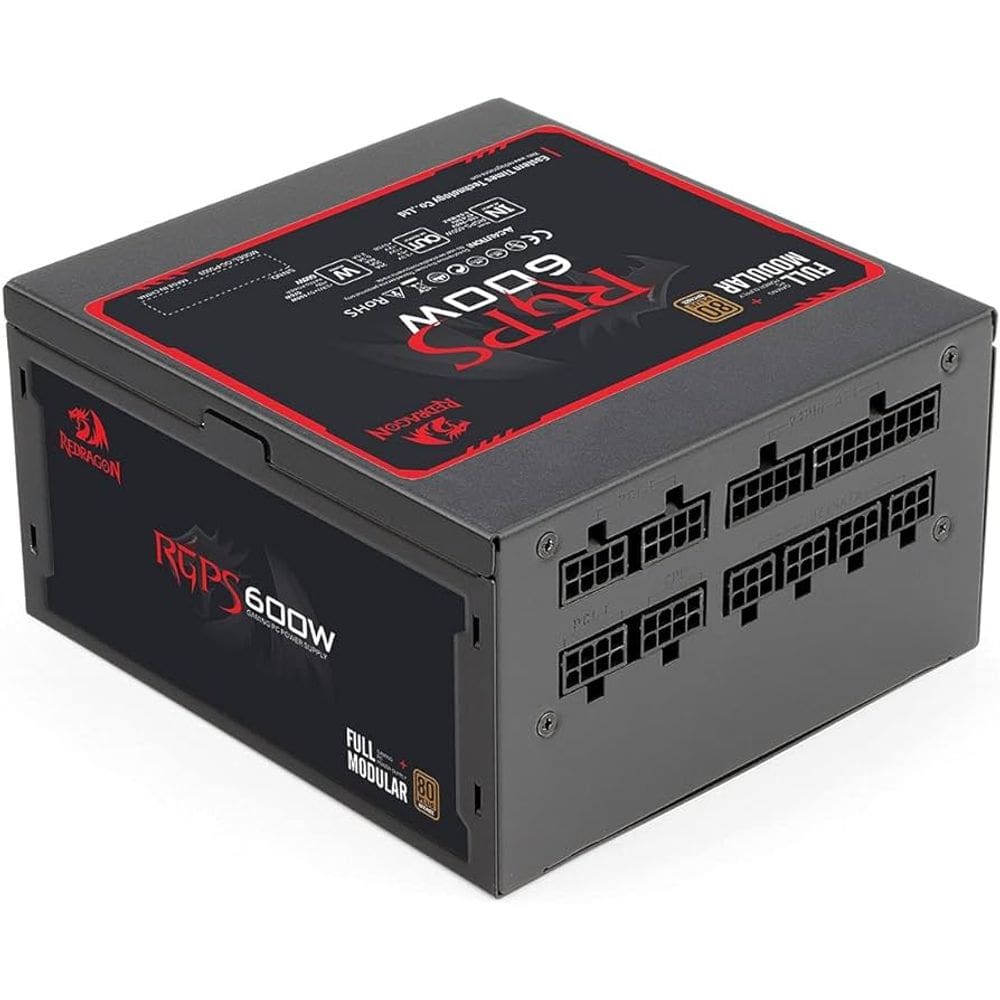 Fonte Redragon Rgps 600w 80 Plus Bronze Atx Pfc Atv Gc-ps024