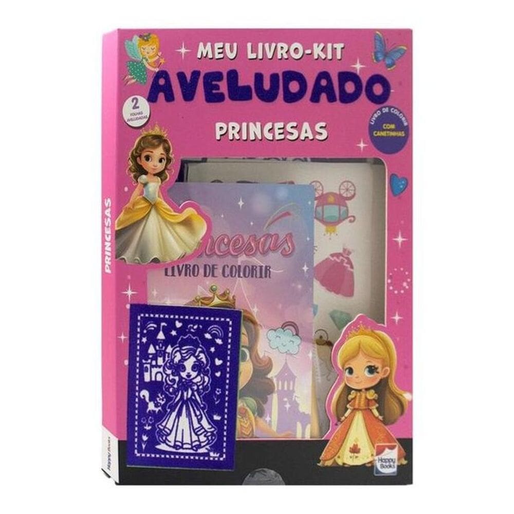 Meu Livro Aveludado: Princesas
