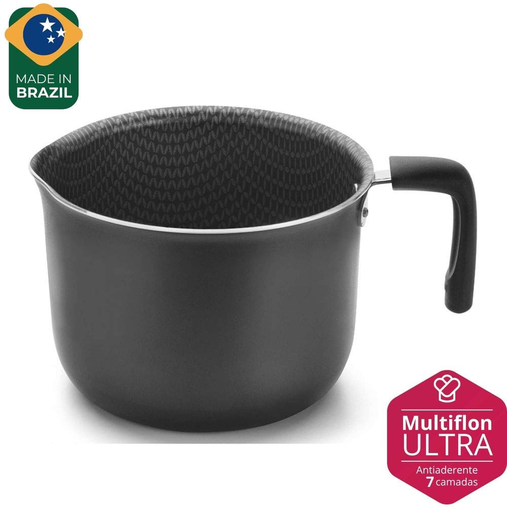Leiteira Antiaderente de Alumínio Gourmet 1,2L - Multiflon