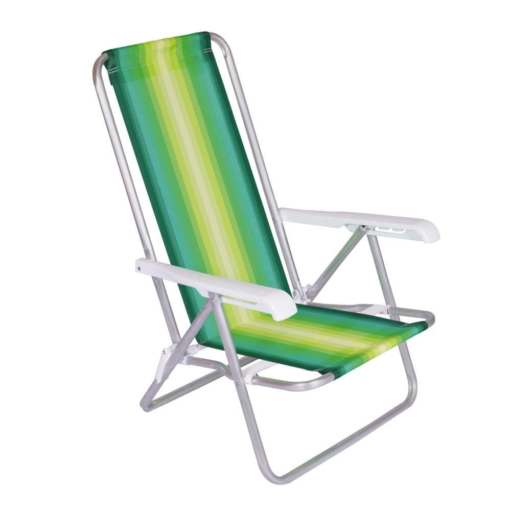 Cadeira Reclinável Alumínio 4 Posições - 2267