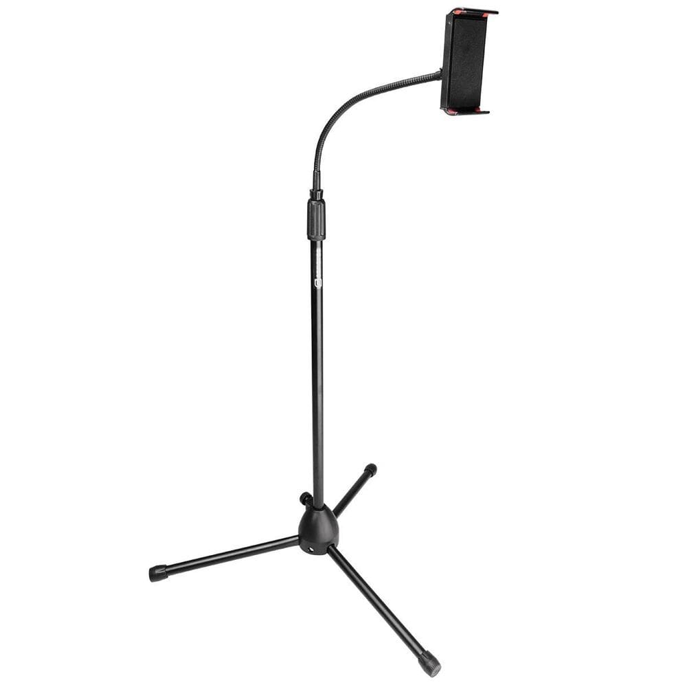 Pedestal Tripé Com Haste Flexivel E Suporte Para Celular