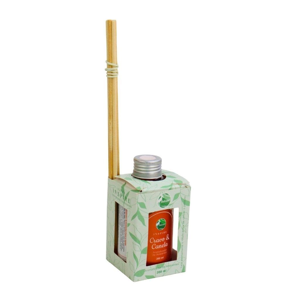 Aromatizador de Ambiente 200ml Cravo e Canela - Tudo em Caixa