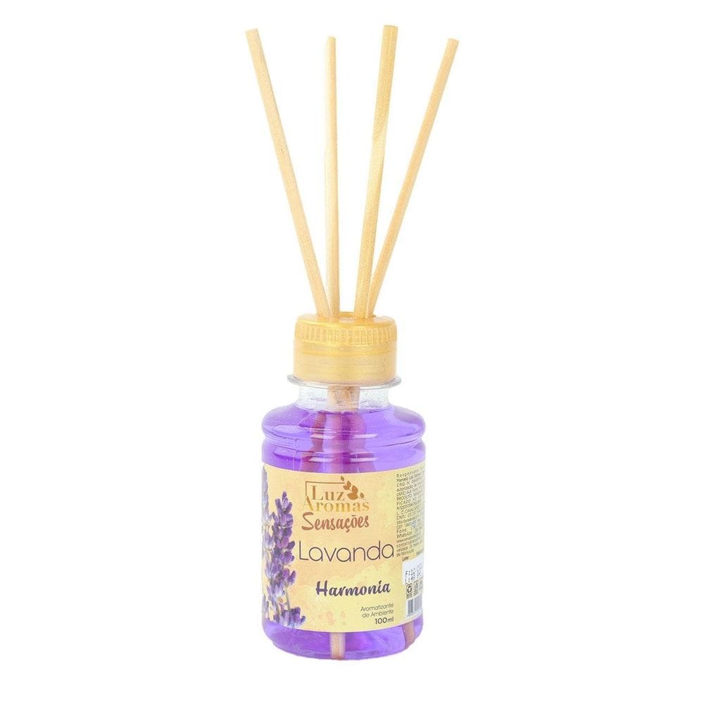 Aromatizador de Ambiente 100ml Lavanda - Tudo em Caixa