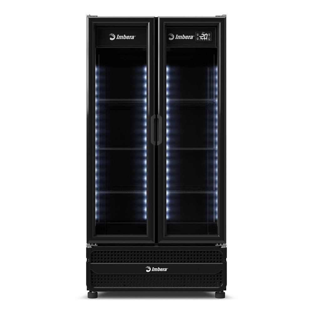 Cervejeira Imbera Porta De Vidro Full Black 810L CCV480 220V