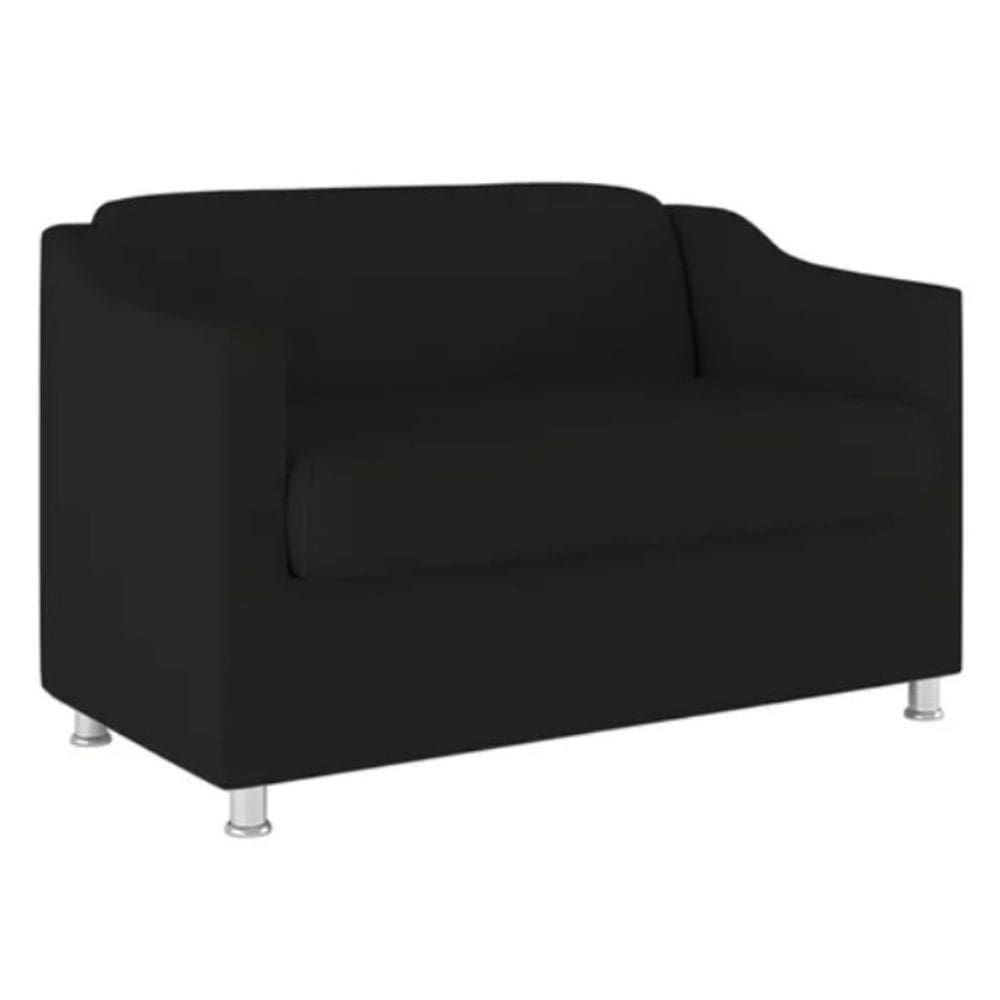 Namoradeira Bia Decorativa Reforçada Recepção Clinica Salão Sala De Estar Suede