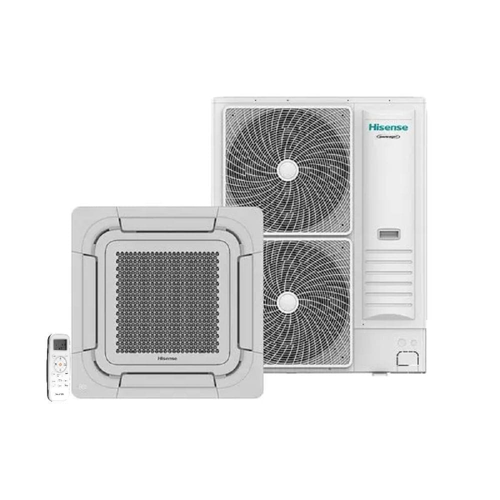 Ar Condicionado Split Cassete Inverter Hisense Wi-fi 56000 BTU/h Quente e Frio Monofásico AUC-60UR2RKA – 220 Volts