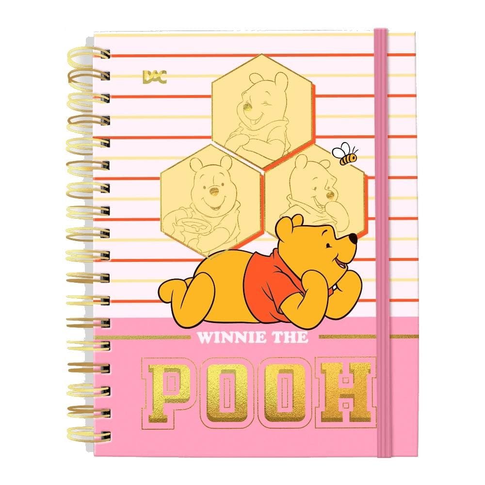 Caderno Colegial 80 Folhas Espiral Smart Ursinho Pooh - DAC