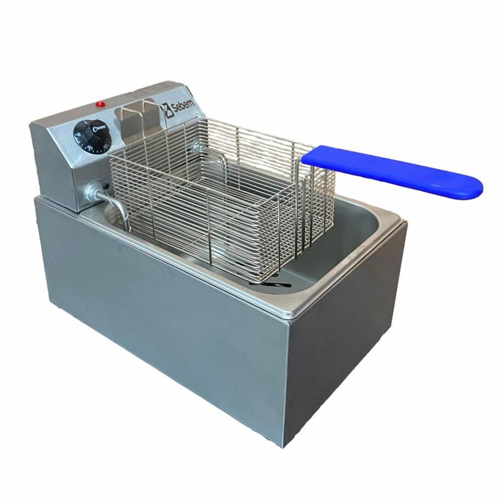 Fritadeira Elétrica de Mesa Sebem 5 Litros 3000W 1 Cestos 220V SFE5
