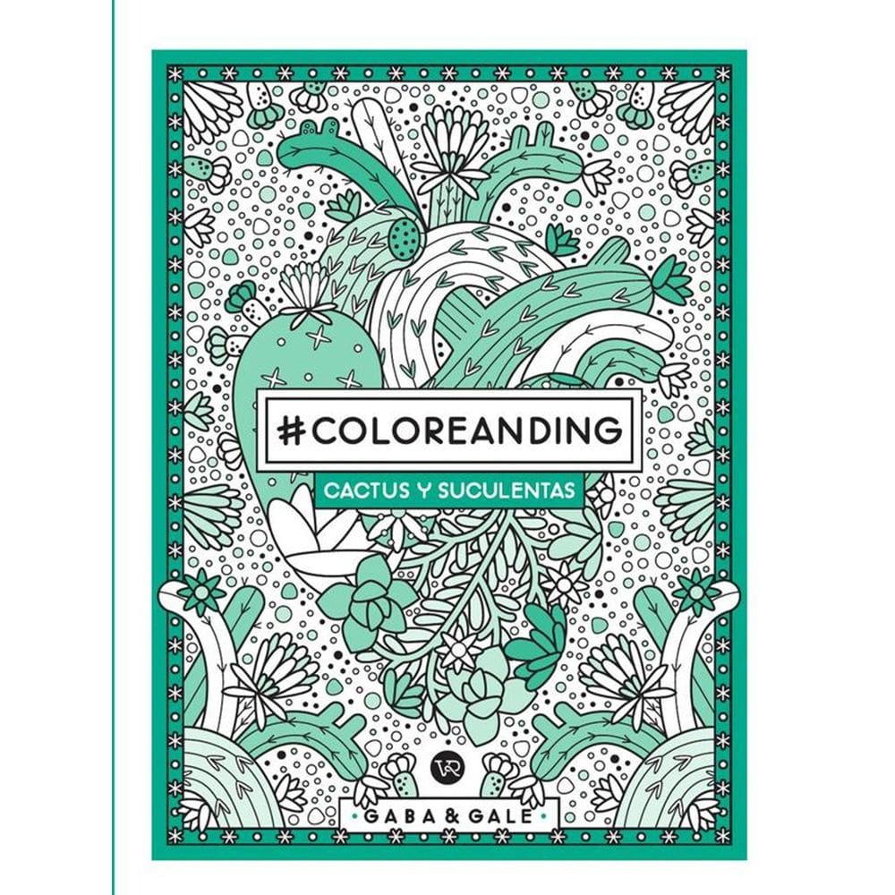 #Coloreanding: Cactus y suculentas - Espanhol