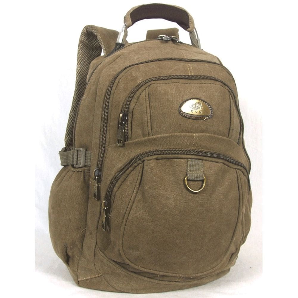 Mochila Reforçada Lona Masculina Feminina Notebook Kvn