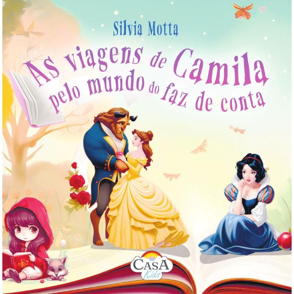 As viagens de Camila pelo mundo do faz de conta