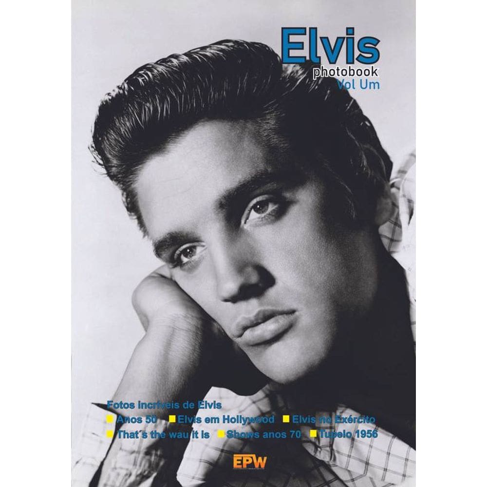 Livro Elvis Photobook Tamanho A4 (Lacrado)
