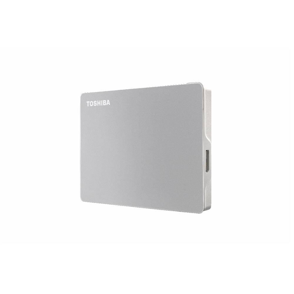 HD Externo Toshiba Canvio Flex, 4TB, USB, Prata