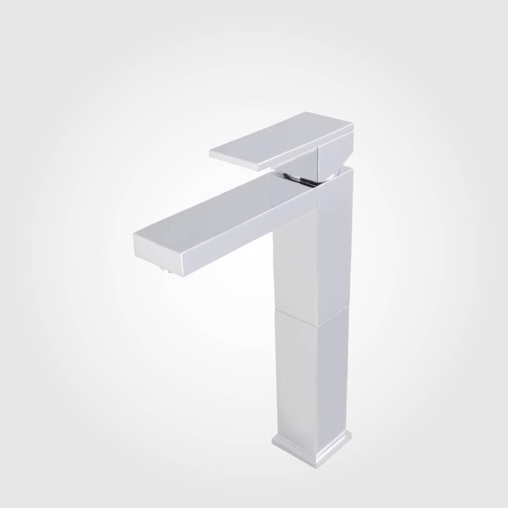 Misturador Monocomando Para Lavatório Mesa Cuba De Apoio Flaunt Cromado Perflex