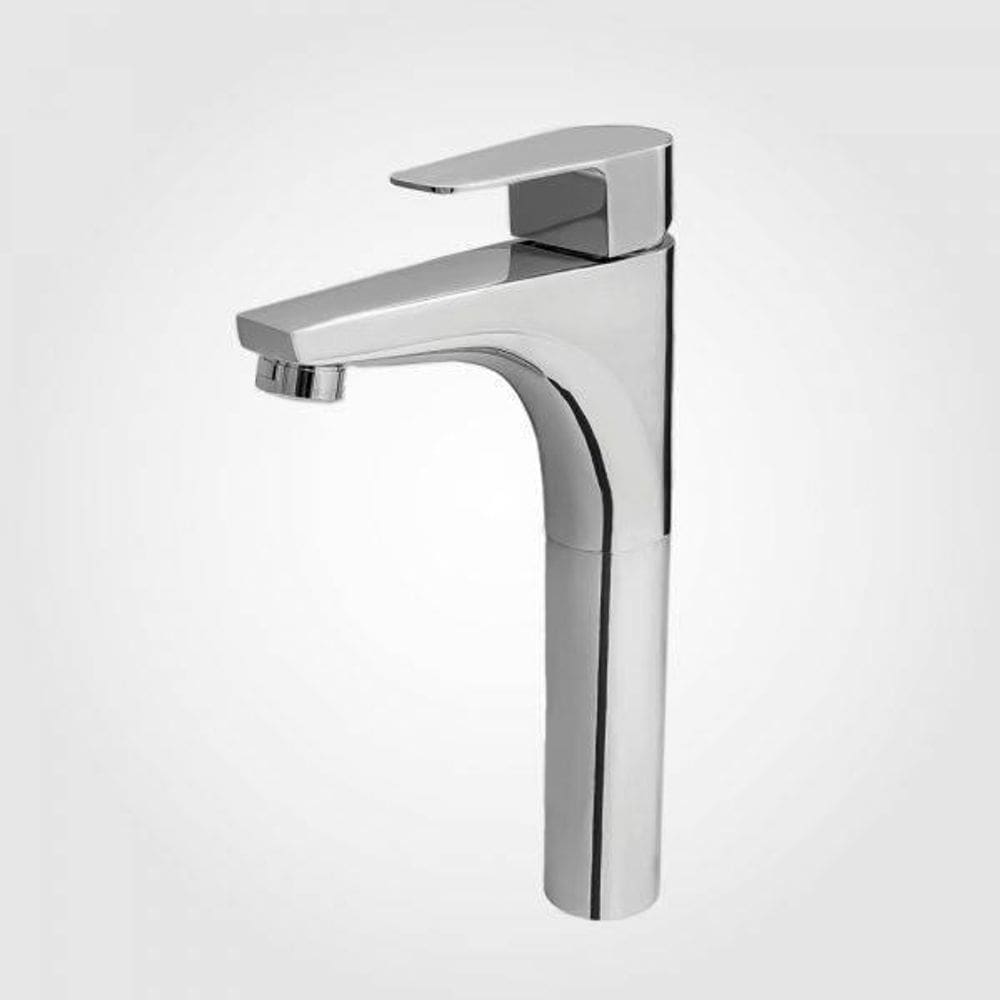 Misturador Monocomando Para Lavatório Mesa Bica Alta Dn15 Led Cromado Perflex