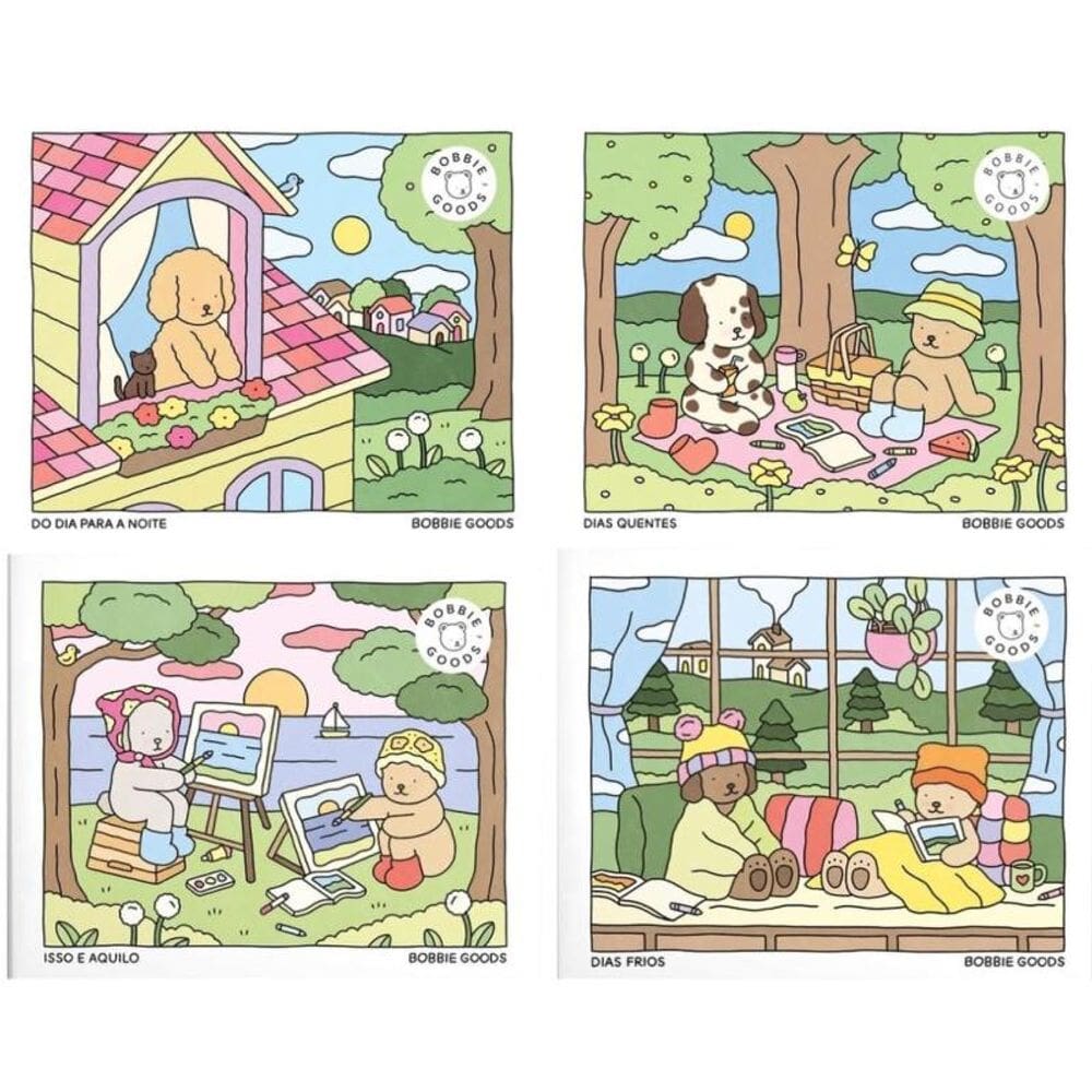 Kit Bobbie Goods 4 Volumes - Do Dia Para A Noite, Dias Quentes, Isso E Aquilo, Dias Frios