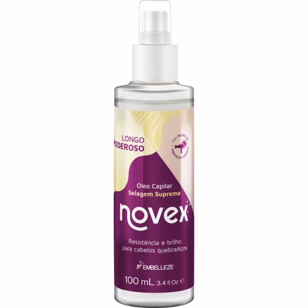 Óleo Capilar Novex Longo Poderoso Selagem Suprema 100ml